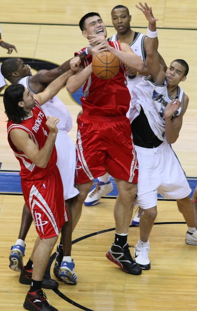 Yao Ming towered over his NBA counterparts but his biggest contribution may be off the court